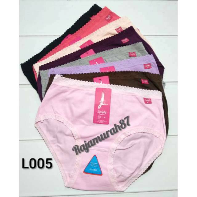 ( 3 PCS) Celana dalam LYDYLY L005 MAXI / CD LYDYLY RENDA / celana dalam murah