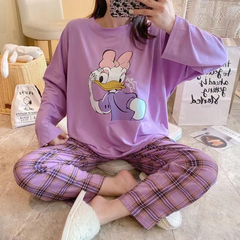 PP KARAKTER/ PIYAMA DEWASA/ PIYAMA LENGAN PANJANG/ BAJU TIDUR IMPORT LENGAN PANJANG