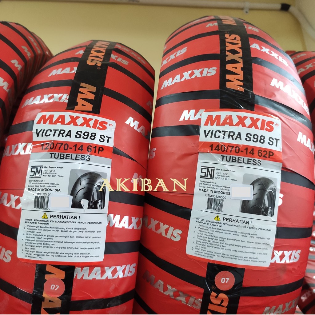 Ban MAXXIS VICTRA 140/70-14 Maxxis 140 70 14 Ring 14 Tubeless