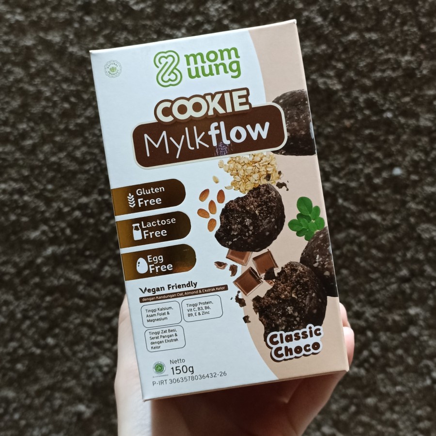 MOM UUNG Mylkflow Cookies Snack / Kukis Cemilan Sehat Busui