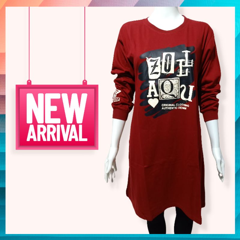 TUNIK COMBED MOTIF TERBARU OOTD WANITA MASAKINI