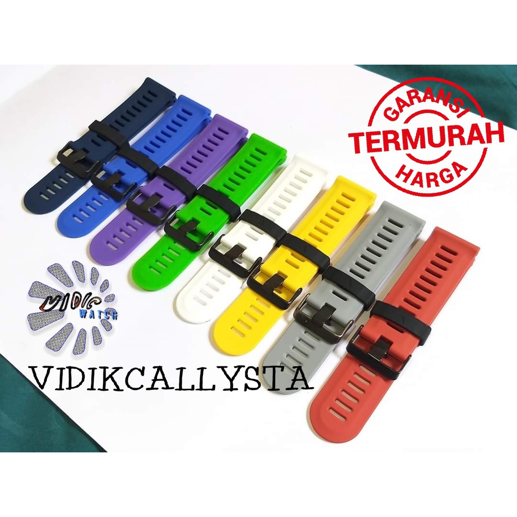 Strap Tali Jam Tangan Rubber Sliicon 26 mm 26mm