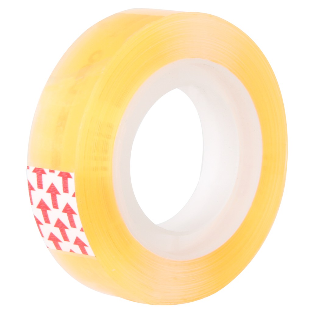 HAPPY TIME DELI ISOLASI LAKBAN KECIL12mm x 30 yard WARNA WARNI ADHESIVE TAPE ALAT TULIS KANTOR SEKOLAH KULIAH 30024