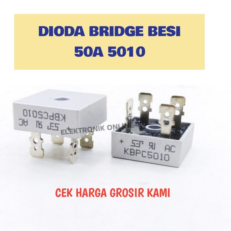 DIODA BRIDGE KIPROK 50A BESI 5010