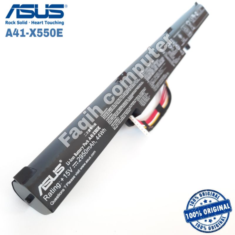 Baterai Original Laptop Asus X550E X550Z X550ZE X450J X450JF (A41-X550E)