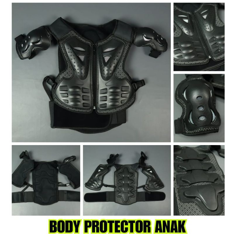BODY PROTECTOR ANAK CROSS TRAIL GRASTRACK TRABAS ENDURO ADVENTURE OUTWEAR RIDER MOTOR