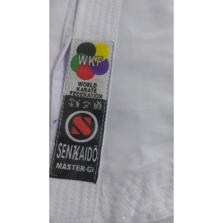 Baju Karate Senkaido Kata Baju Kata Senkaido Original  Baju Beladiri Karate