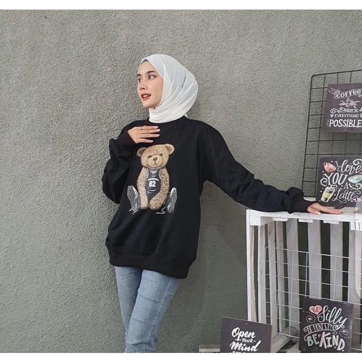 Sweater Wanita Grosir Berkualitas - Teddy bear 82