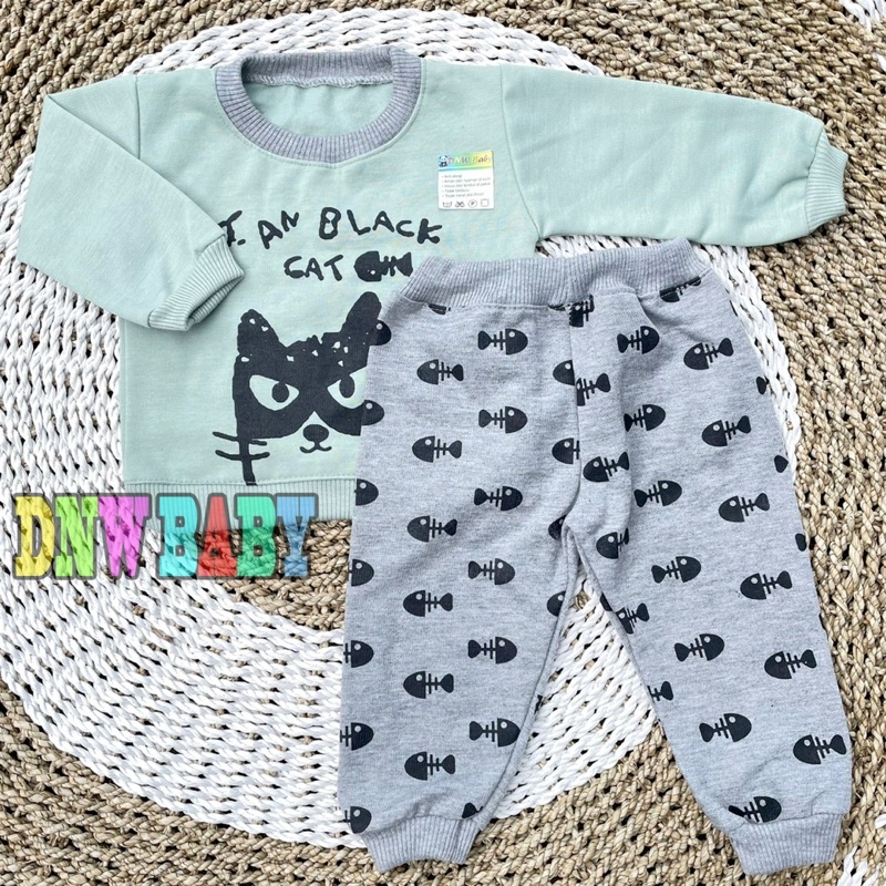 PROMO 7.7 Setelan Baju Bayi Joger Bayi Baju Bayi Celana Bayi DNW BABY