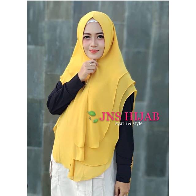(Bisa COD) Khimar AYNA original jns hijab