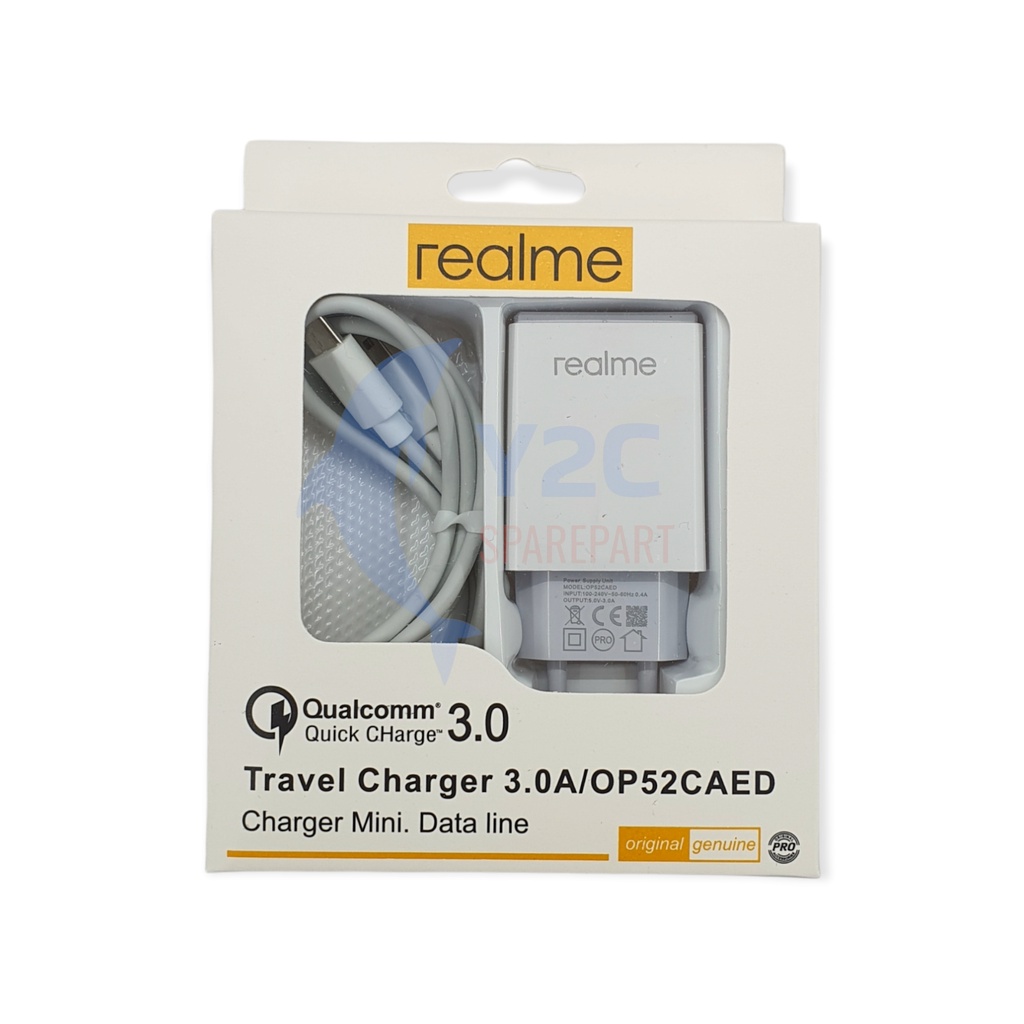 CHARGER REALME TYPE C OP52 ORIGINAL OEM REALME 7 7 PRO 8 8I 5G Q C25 REALME GT 8 PRO NARZO 20 / NARZO 20 PRO 30 30A C17 C20 C21 C25S X50 PRO X3