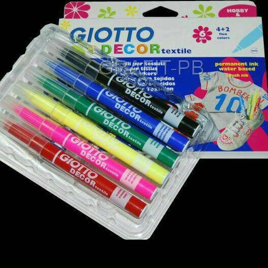 

○ SPIDOL decore textile permanent GIOTTO 6w ✩
