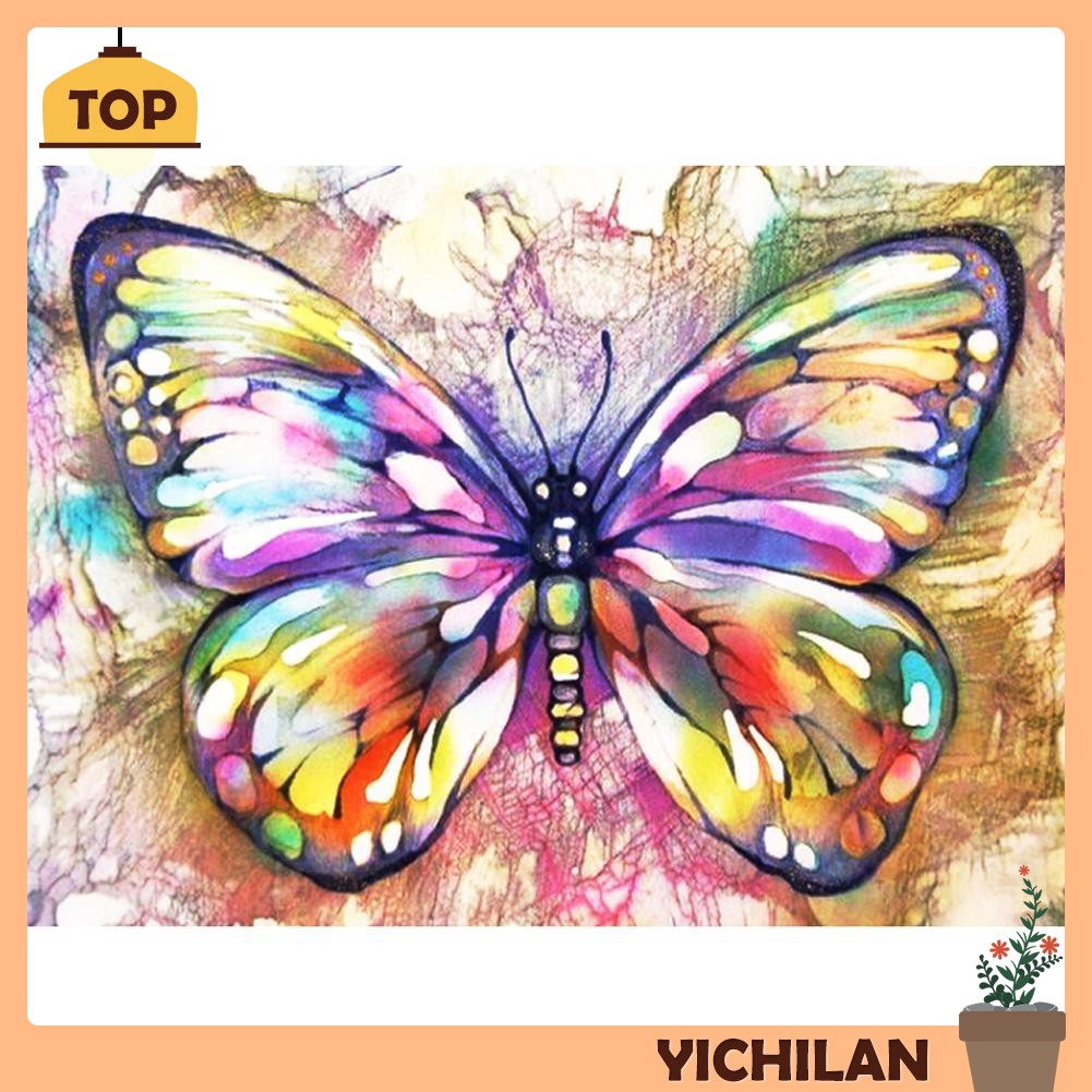 Yichilan Lukisan Sulaman Berlian 5D Jahitan Bersilang 