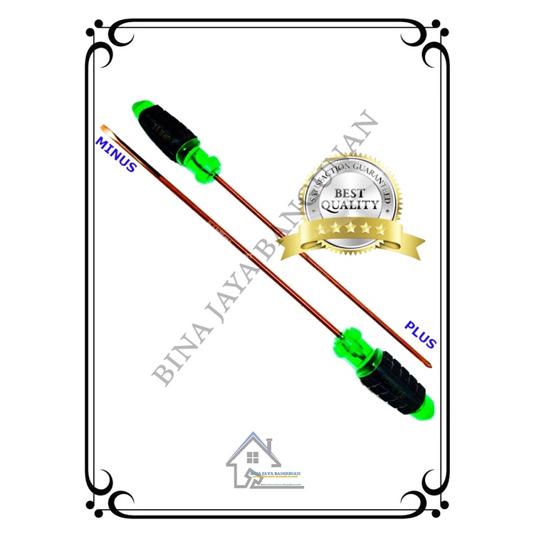 OBENG PLUS-OBENG MAGNET-OBENG PANJANG POPEYE 12 INCH