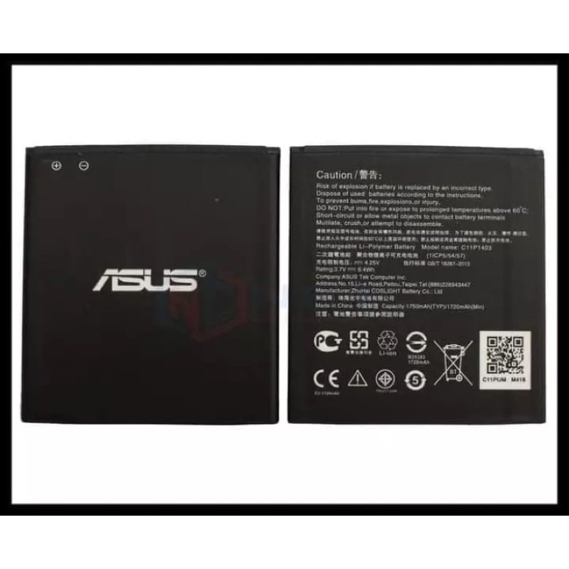 Baterai Asus Zenfone 4C Ori Batre Asus Zenfone Zc451cg Ori Battray