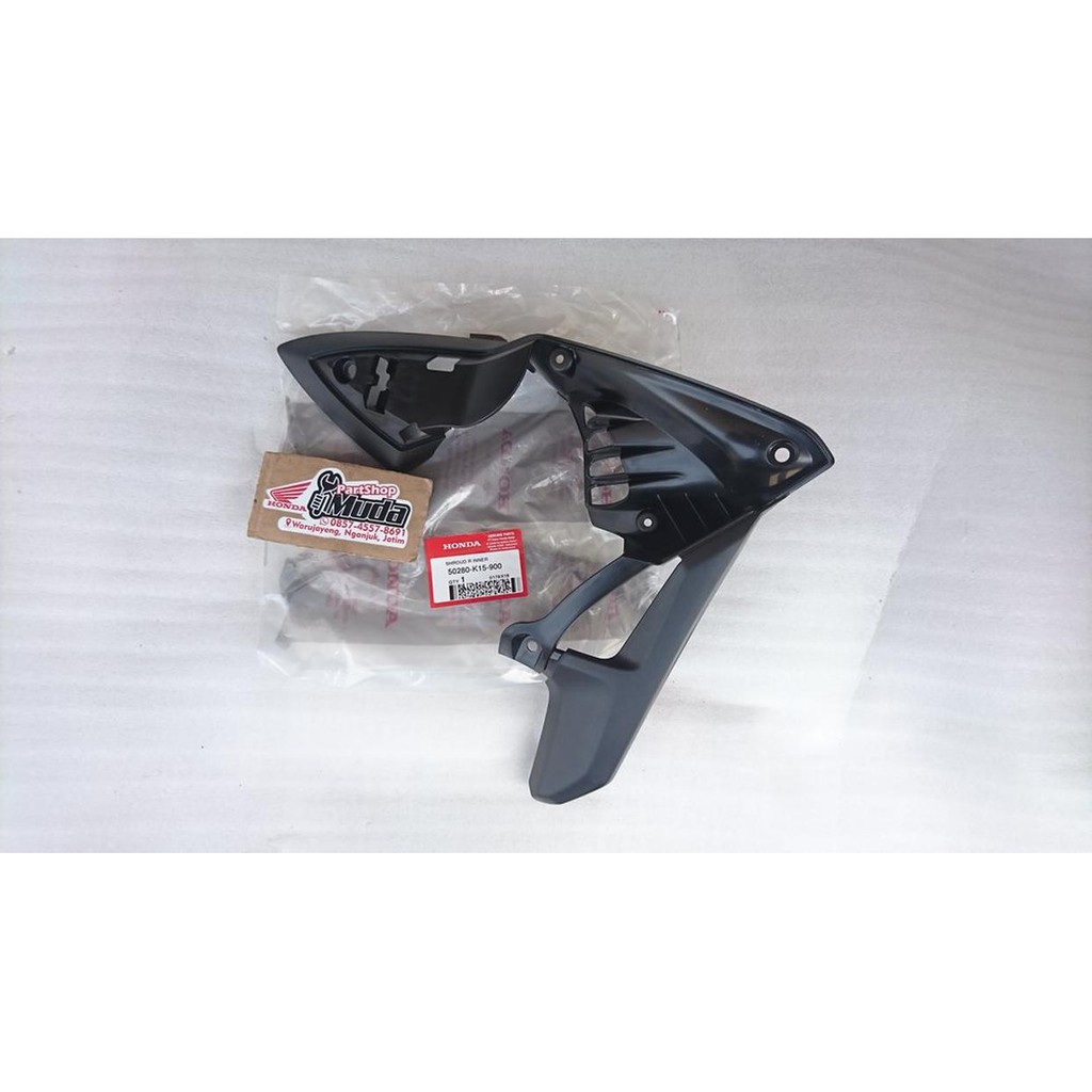 SHROUD R INNER 50280-K15-900 SAYAP TANGKI DALAM COVER RADIATOR KANAN OLD CB150R CB 150 LAMA ORI AHM