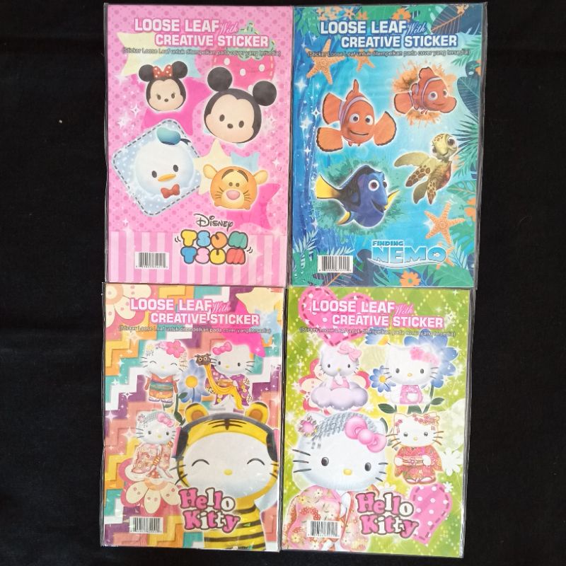 

Loose Leaf Sticker 02 (Kertas Binder Karakter)