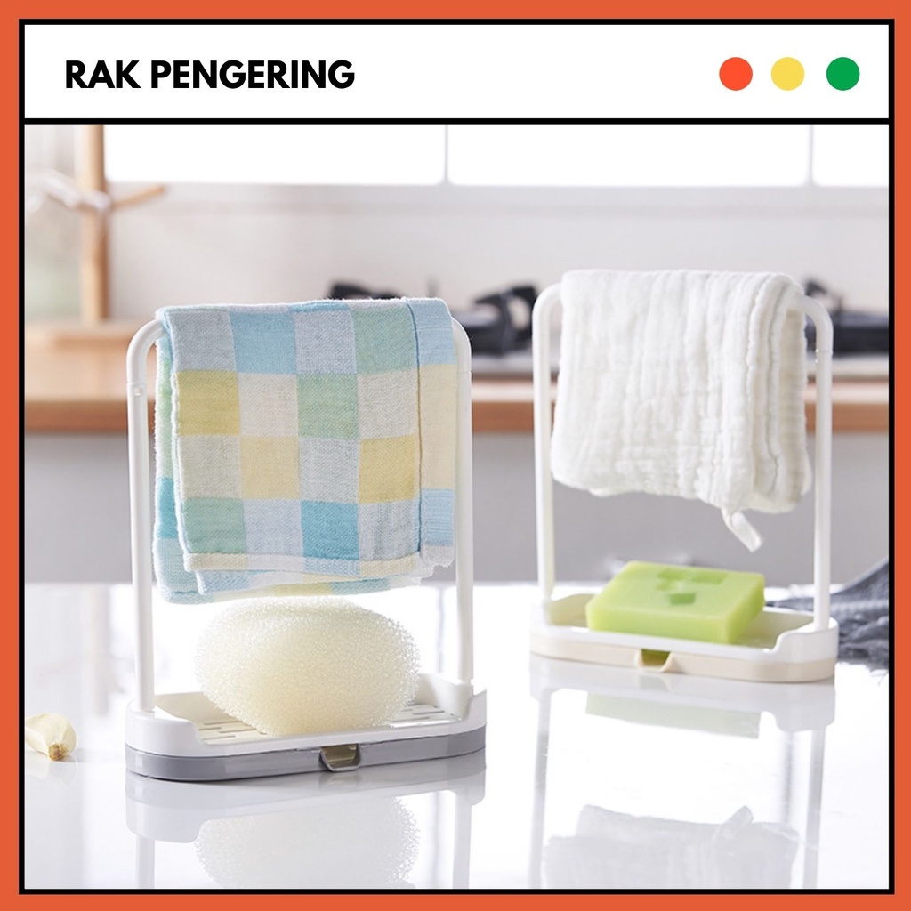 Rak Pengering Dapur Mini Tempat Letak Mengeringkan Sponge, Spons, Spon Wastafel Cuci Piring | Rack G