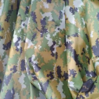 Jual Kain Parasut  Parasit Loreng Doreng Army Waterproof 