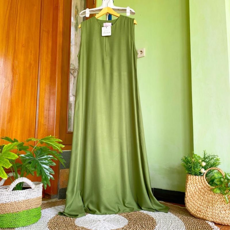 Royale - inner gamis kutungan katun rayon twill