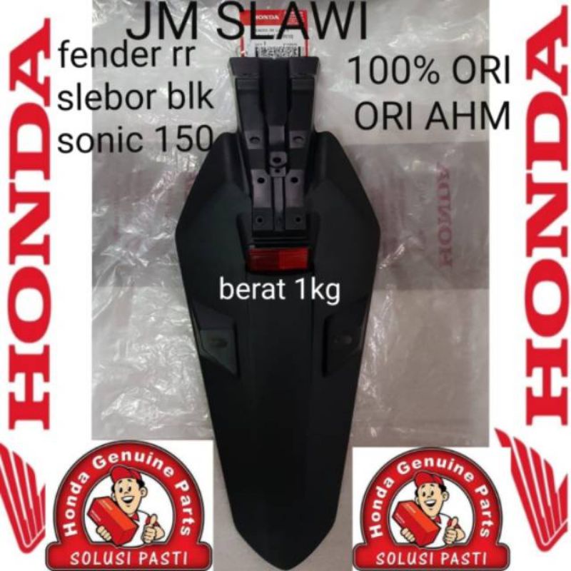 80110-K56-N10 cover fender rr slebor belakang spakbor belakang supra 150 gtr supra gtr ori ahm