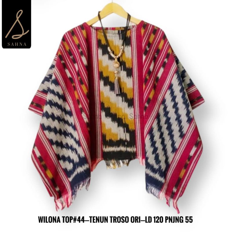 WILONA TOP #44 // Tenun Troso Ori