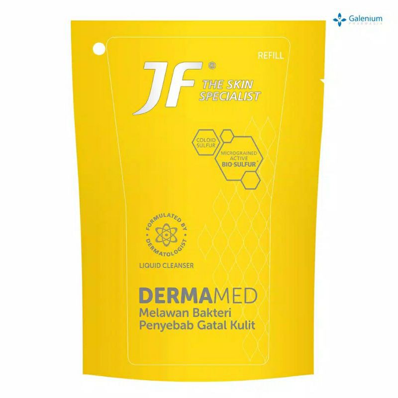 JF Sulfur Body Wash Reffil 200ml ( Beli 2 Gratis 1)