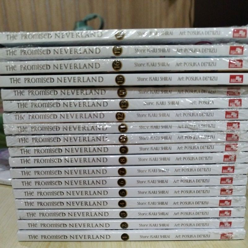 komik the promised neverland