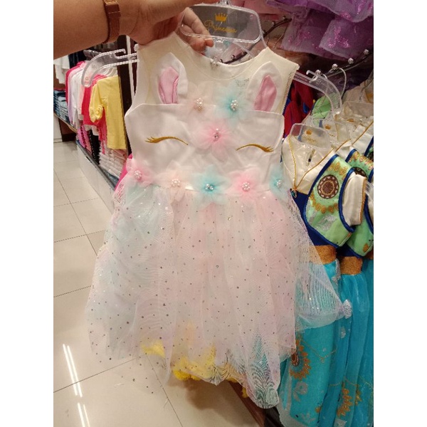 DRESS ANAK KARAKTER UNICORN BRANDED MATAHARI