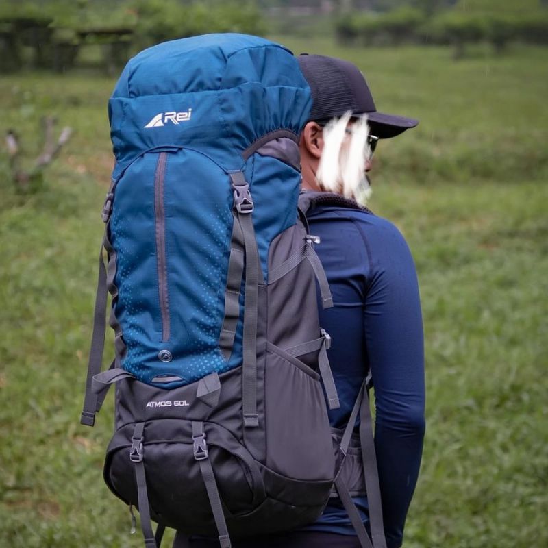 Tas Gunung keril Carrier rei Atmos 60 Liter Arei Atmos 60 Liter  / carrier Gunung AREI Atmos 60L / A