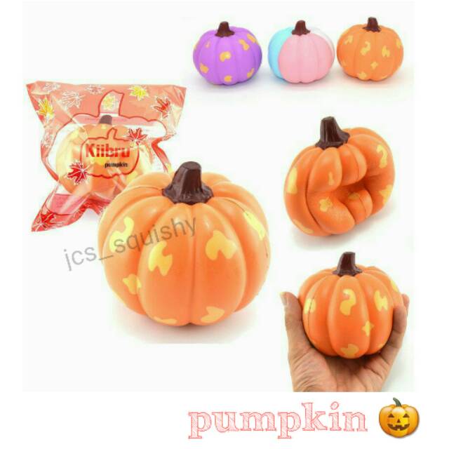 Rare Licensed Squishy (PUMPKIN by Kiibru)