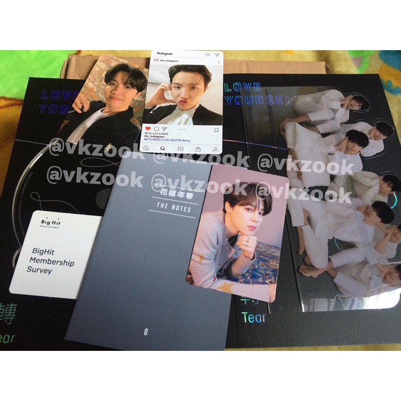 ( BOOKED ) LY TEAR O FULLSET PC JIMIN