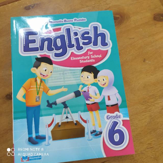 Buku Bahasa Inggris kelas 1-6 penerbit Masmedia Terbaru-2