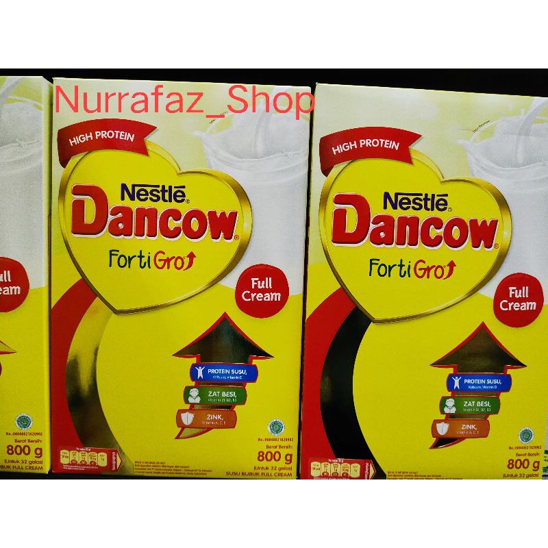 

DANCOW FORTIGRO FULL CREAM 800gr780gr