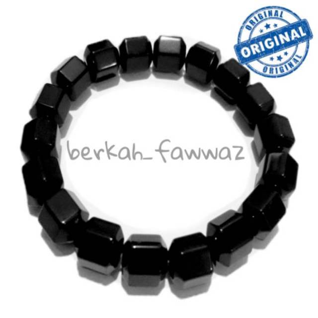 Gelang anak alsyva black jade made in korea - alsifa