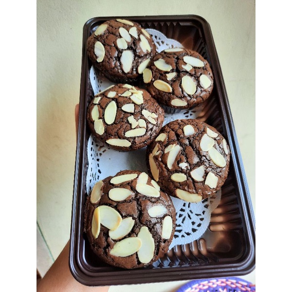 

brownies nyoklat cup