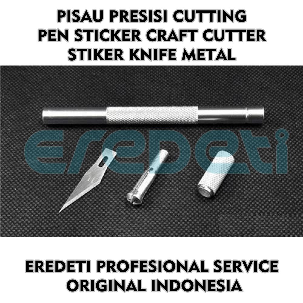 

PISAU PRESISI CUTTING PEN STICKER CRAFT CUTTER STIKER KNIFE METAL KD-002666 m