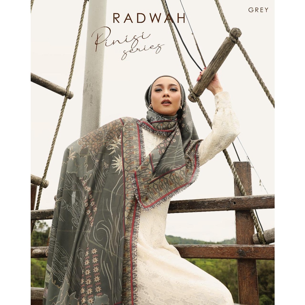 Radwah - Premium Scarf Pinisi Series - Scarf Printing