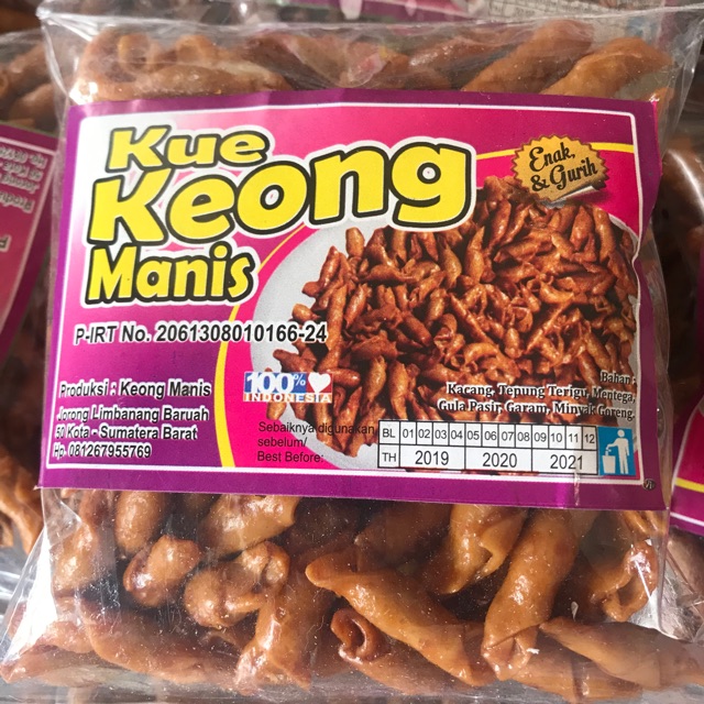 

Kue Keong Manis