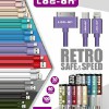 KABEL LOG ON RETRO IPH 5 LO-CB32 100CM - KABEL CHARGER