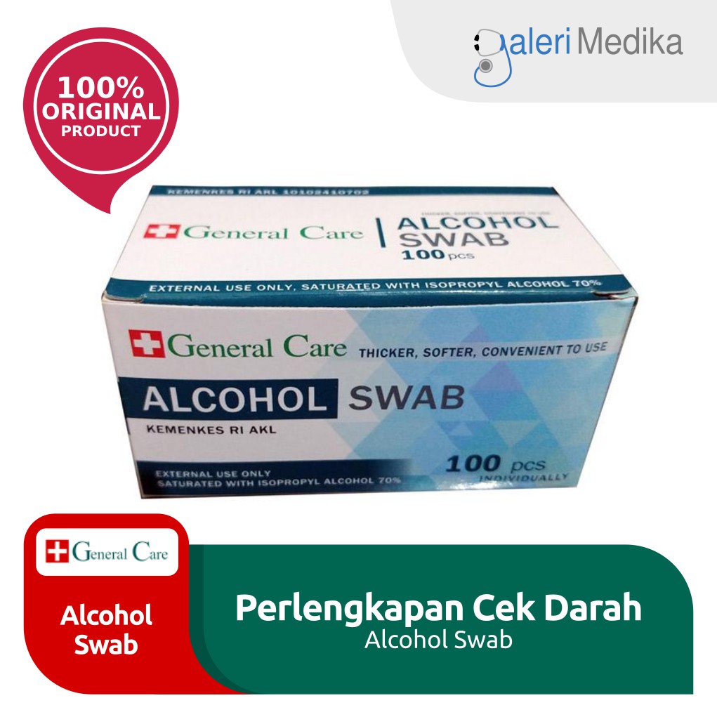 Alcohol Swab General Care Isi 100 pcs