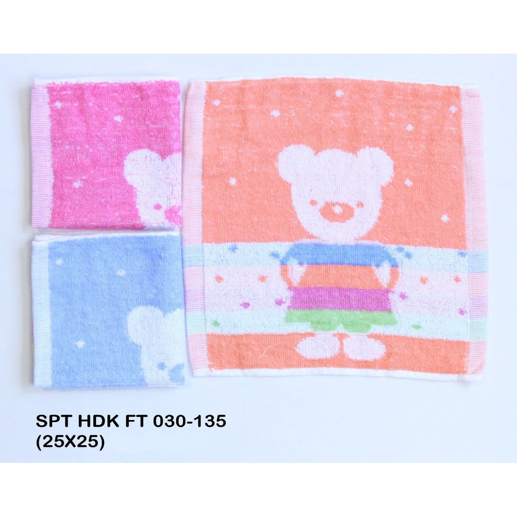 Handuk Kecil Towel / Saputangan Kecil /Washlap/ Handuk Serbaguna / Handuk Lembut / Lap Tangan 25x25