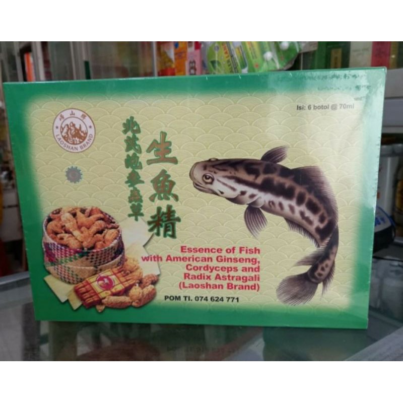 

Lao Shan Brand Essence of Fish/ Ikan haruan