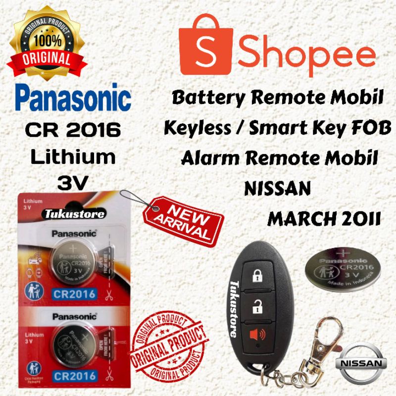 Battery Remote Nissan March 2011 Baterai Remote Mobil Nissan March 2011 Nissan Baterai Remote March