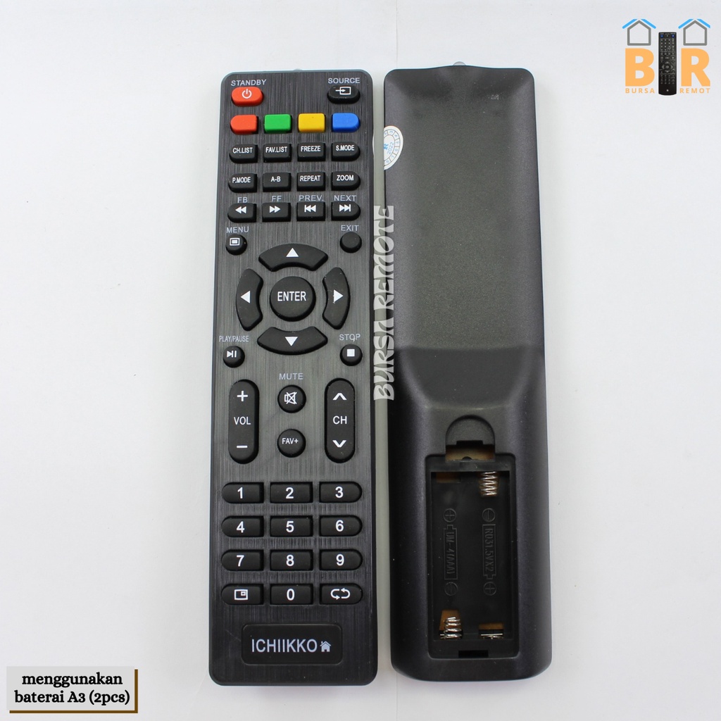 Remot / Remote LED MITO SMART TV ANDROID ICHIIKKO tanpa setting