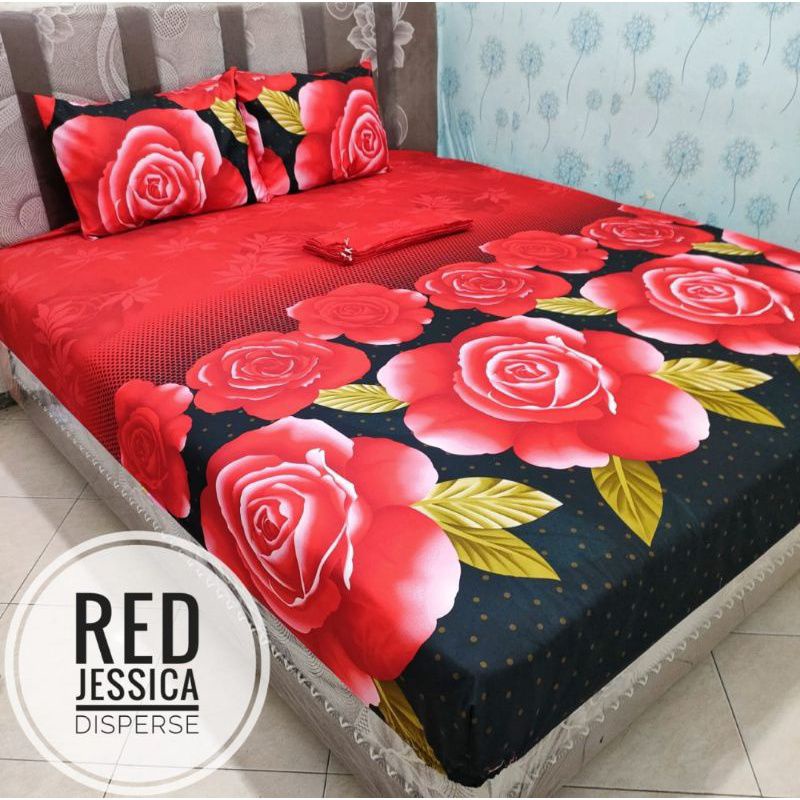 Sprei Red Jessica