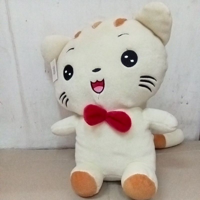 Boneka Kucing Ekor Panjang Bahan Dakron Asli EmPuk dan Lembut