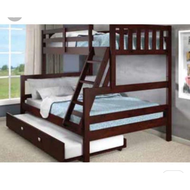 RANJANG TINGKAT KAYU JATI UNTUK ANAK ATAU DEWASA