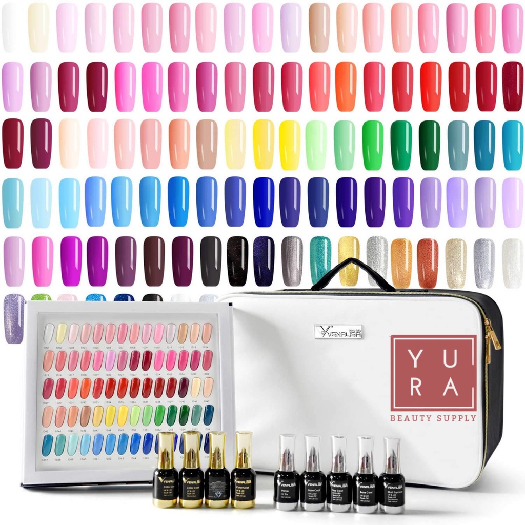 VENALISA PLATINUM 120 PCS 1 SET / Gel nail polish 12ml KUTEK UV SOAK OFF