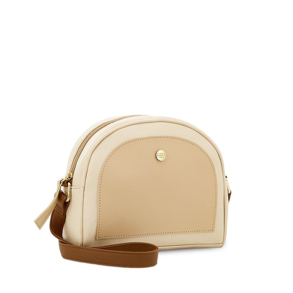 TAS SOPHIE MARTIN KECIL KREM SELEMPANG KOREA CHELA T5939O1 